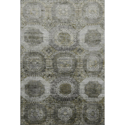 Premium Machine Washable Ralston AMF1944 Panels Rug