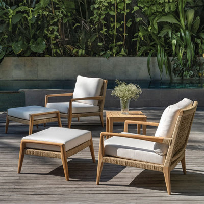 Barcelona Ottoman With Cushion