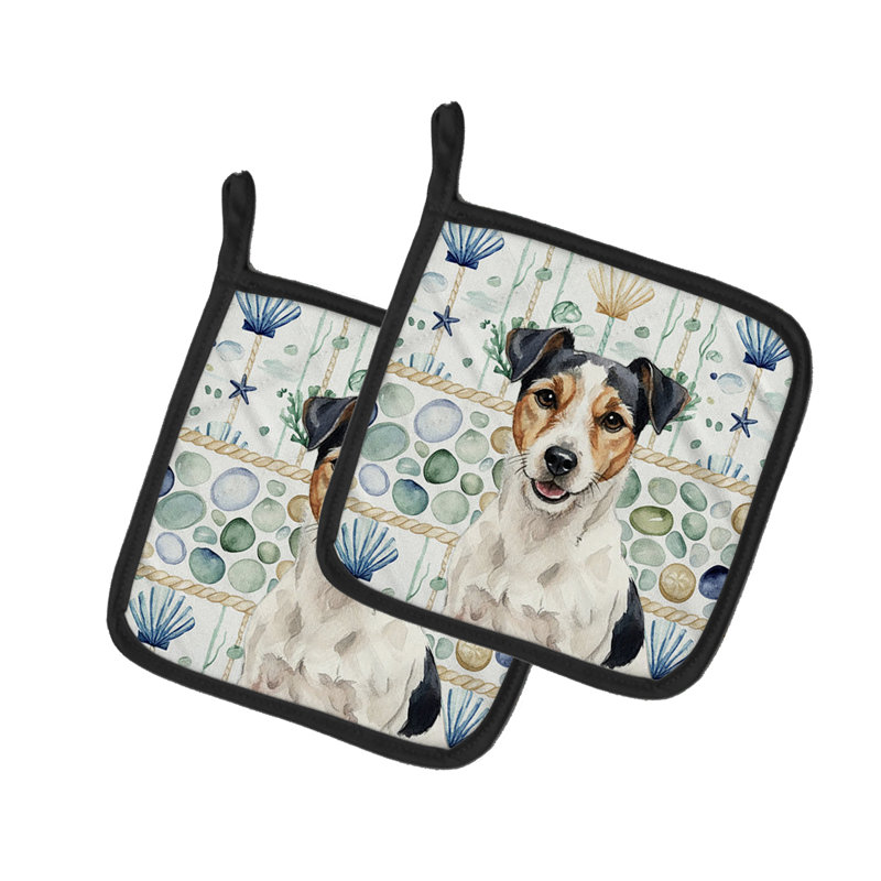 Paire de poignées Parson Russell Terrier