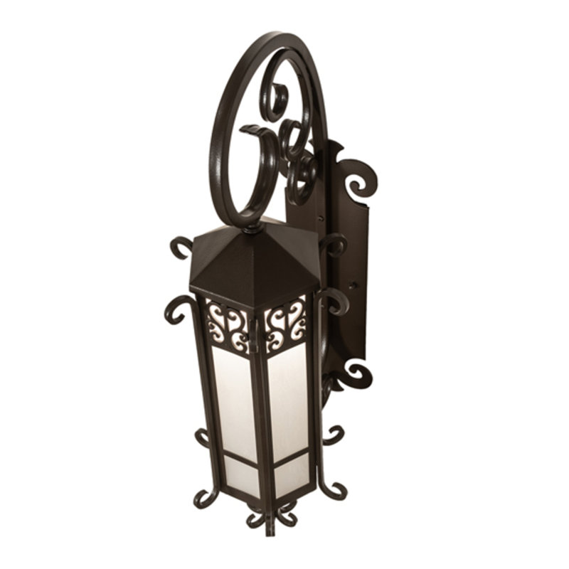 Caprice 1 - Light Armed Sconce, Clear, Timeless Bronze