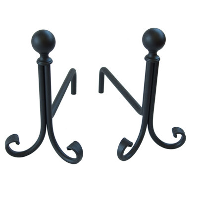 Aarabella Iron Andiron