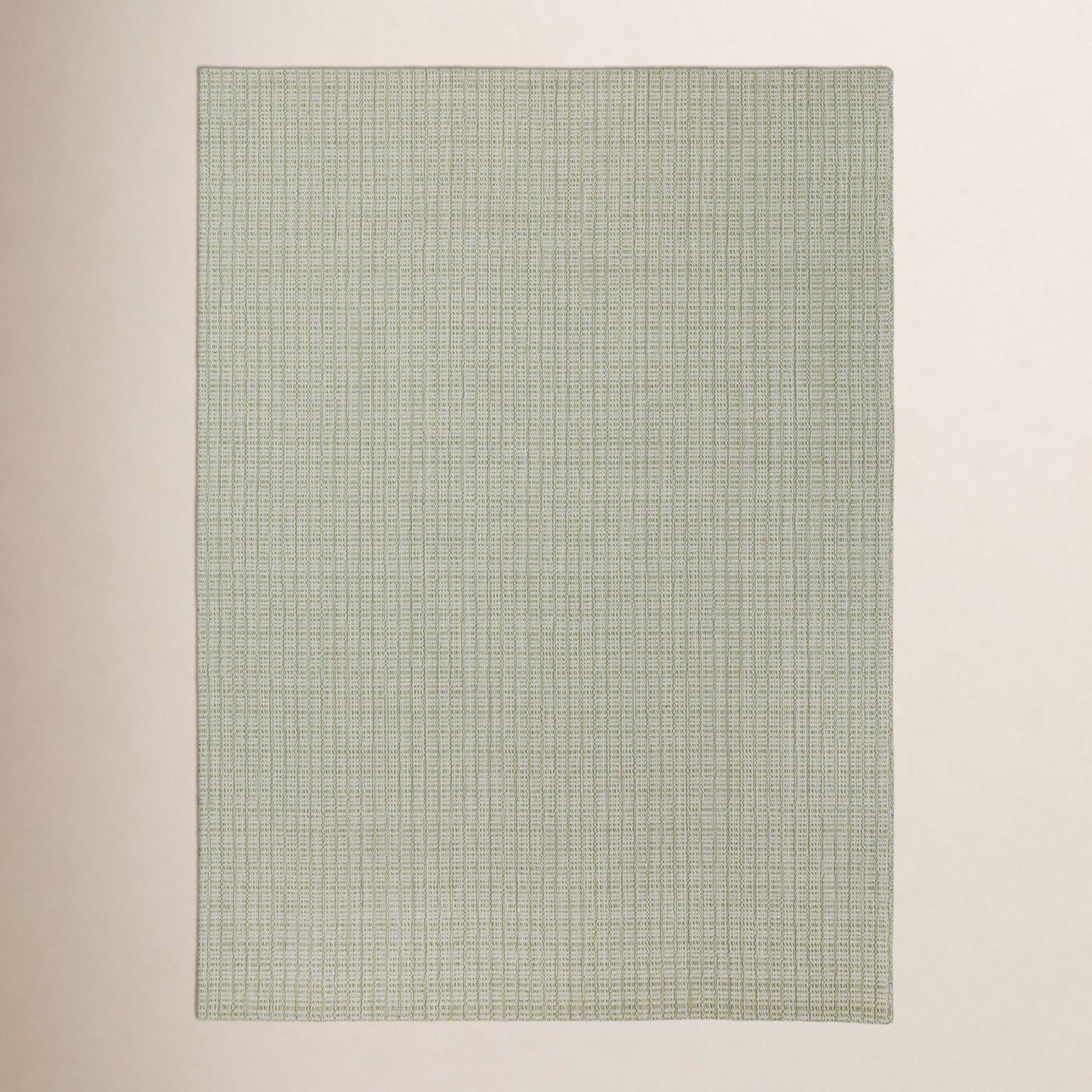 Kalise Hand-Tufted Geometric Wool Rug, Rectangle 7'9" x 9'9", Green