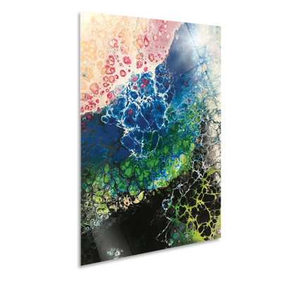 Micro And Macro Color - No Frame Painting on Plastic / Acrylic
