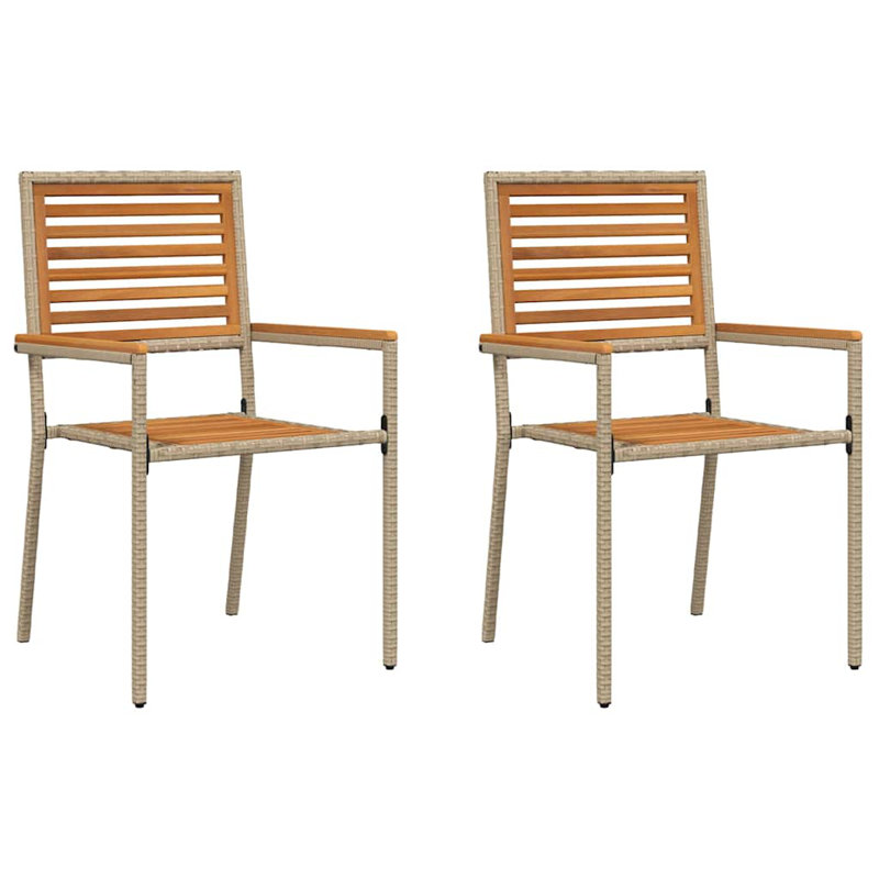 Patio Dining Armchair, Beige