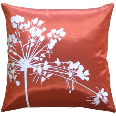 Coussin décoratif fleur Carlea