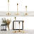 Candlestick Holders Set Of 3, Modern Metal Candle Holders For Table Centerpiece, Rust-Resistant Home Decor For Wedding And Party-262244519