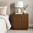Potomac Reeding Pattern 2-Drawer Push-to-Open Nightstand with Solid Wood and Modern Bedside Accent Storage-1243385516