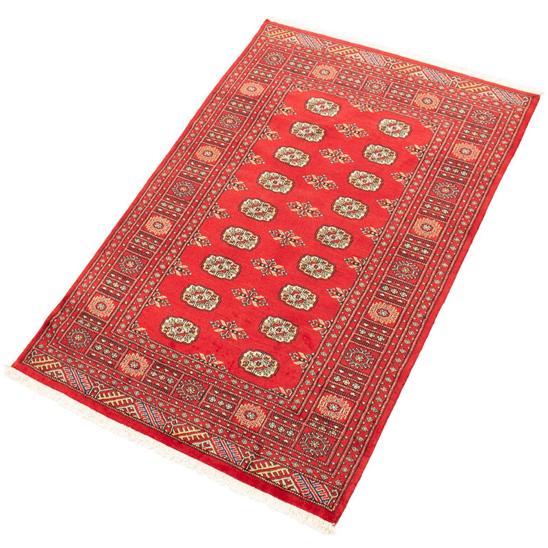 Yaak One-of-a-Kind 4'1" X 6'1" New Age Wool Area Rug in Red