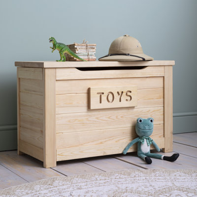 Jakob Toy Storage Box in Natural Pine