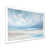 White Single Picture Framed