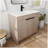 Drumlin 35.86 " W Freestanding Standard 1 Single Vanity Bathroom Vanity With Ceramic Top