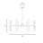 8-Light Chandelier in Mediterranean Bronze-128103456