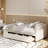 Twin size L-Shaped Upholstered Platform Bed with Storage and Drawers-110990649