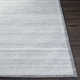 Eljah Handmade Viscose Gray Rug