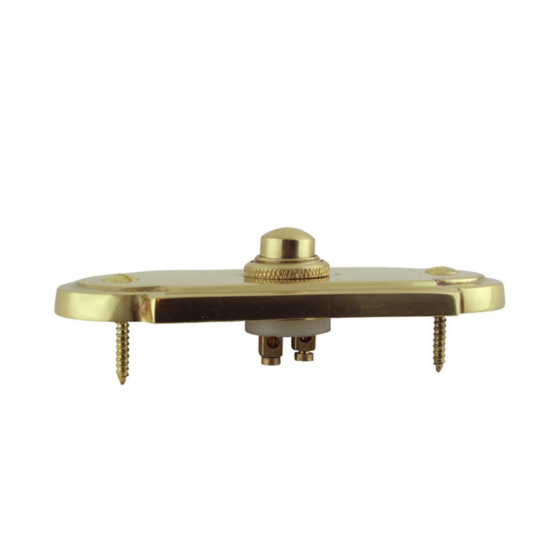 Bouton poussoir de porte colonial