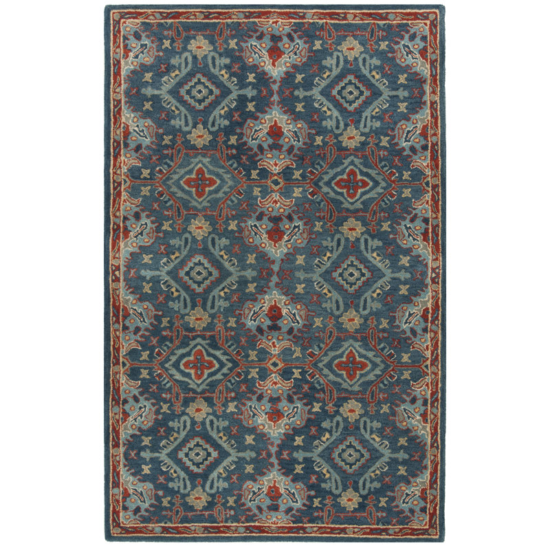 Wahcheechee Hand Tufted Wool Oriental Rug, Rectangle 3' x 5'