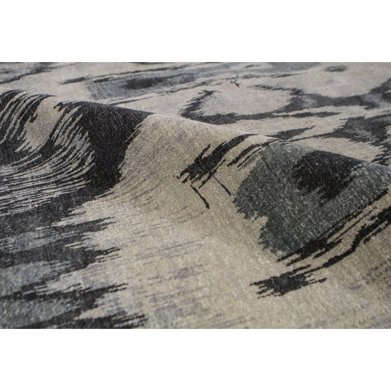 Wool Ikat Area Rug