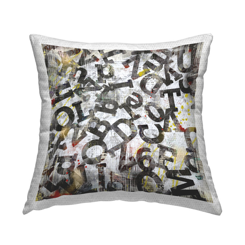 Coussin extérieur Collage