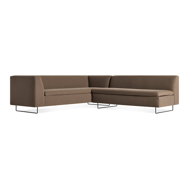 Bonnie And Clyde Sectional, Kvadrat Autumn Cardamom