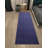 Washable Anti Slip Low Pile Solid NAVY Color Custom Size Runner Rug-1898772147