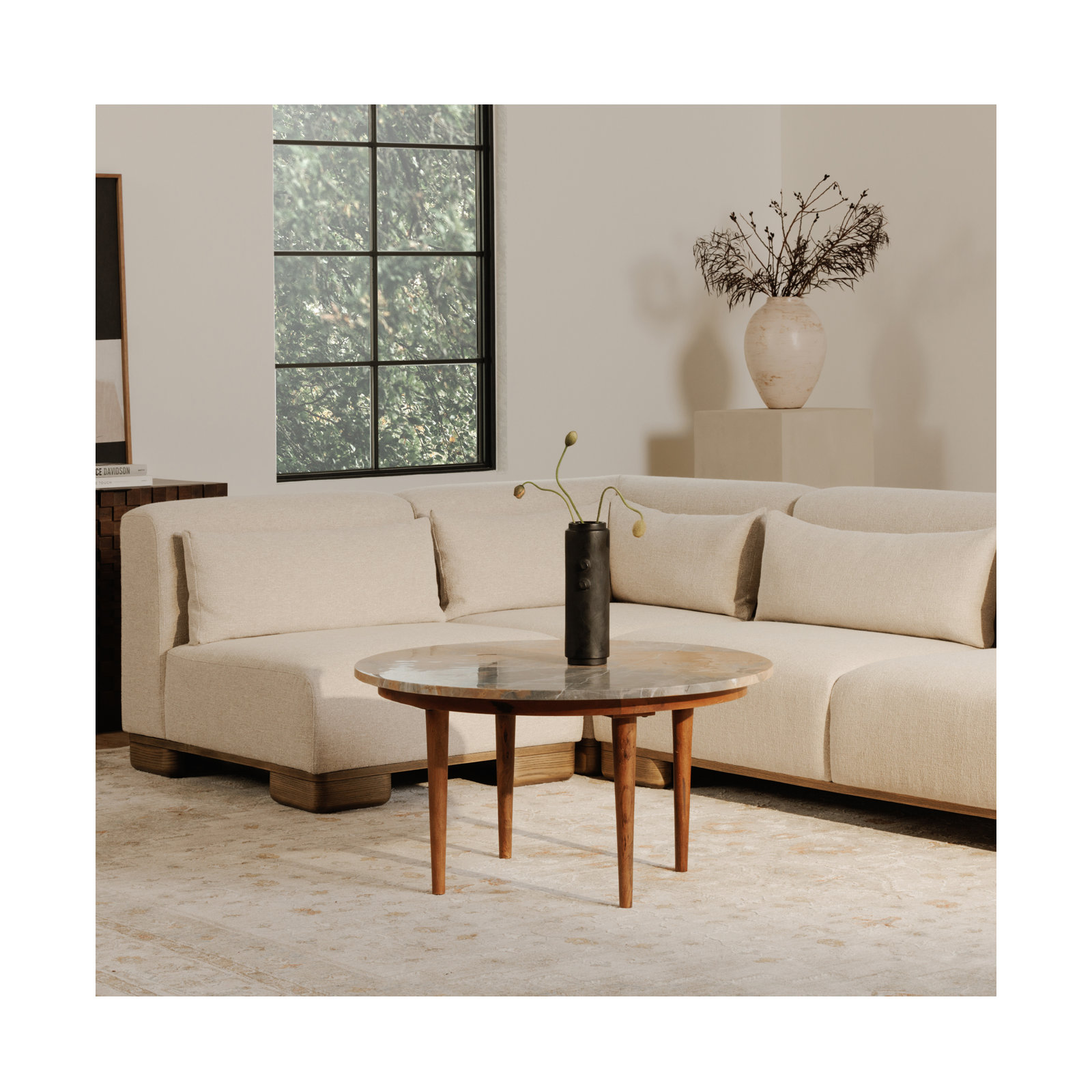 Beau 70" 2 - Piece Modular Sofa