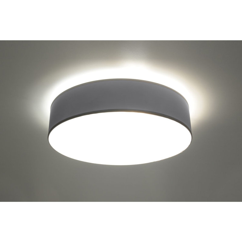 Caple Flush Mount, Grey