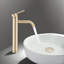 Grands robinets modernes pour salle de bain à poignée simple -102042506