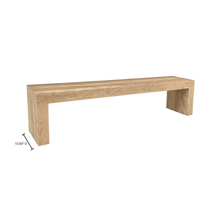 Adams Solid Wood Bench
