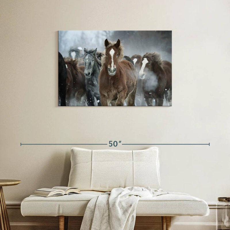 Brampt en hiver, H 24 po x l 36 po