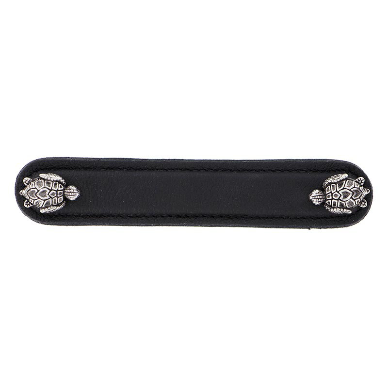 Pollino Bar / Handle Pull, Antique Silver, 5"