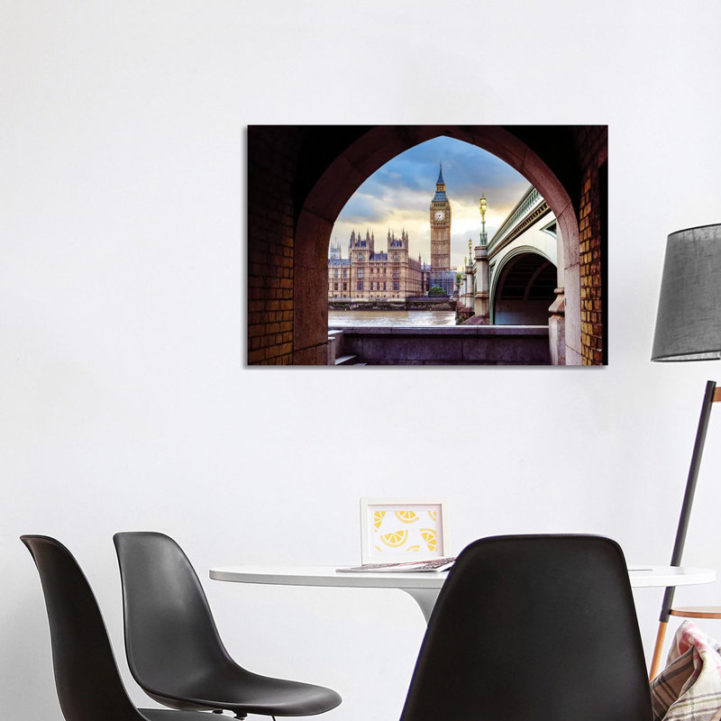 Big Ben And Palace Of Westminster II by Susanne Kremer - Gallery-Wrapped Canvas Giclée on Canvas, Canvas