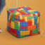 Repose-pieds et pouf cubiques