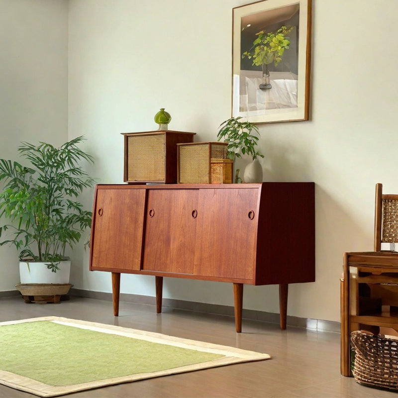 Buffet polyvalent rétro de style nordique
