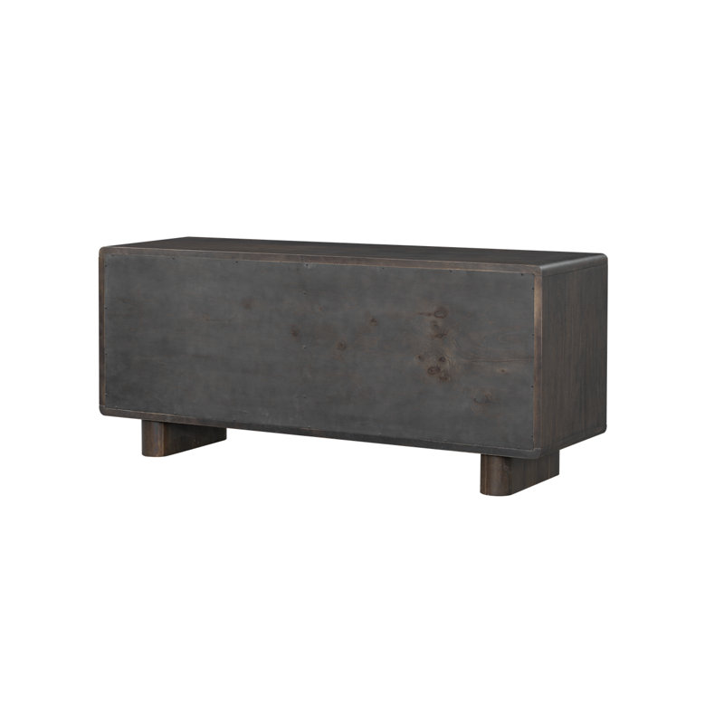 Creighton 74" Sideboard Medium Cinder Wood Finish