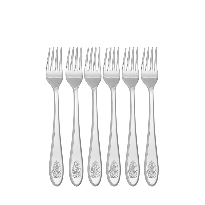 Spode Christmas Tree Cocktail Forks