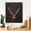 Toile épique Graffiti «White Tailed 12 Point Buck» par Jim Brune, 20 po x 24 po-117052724