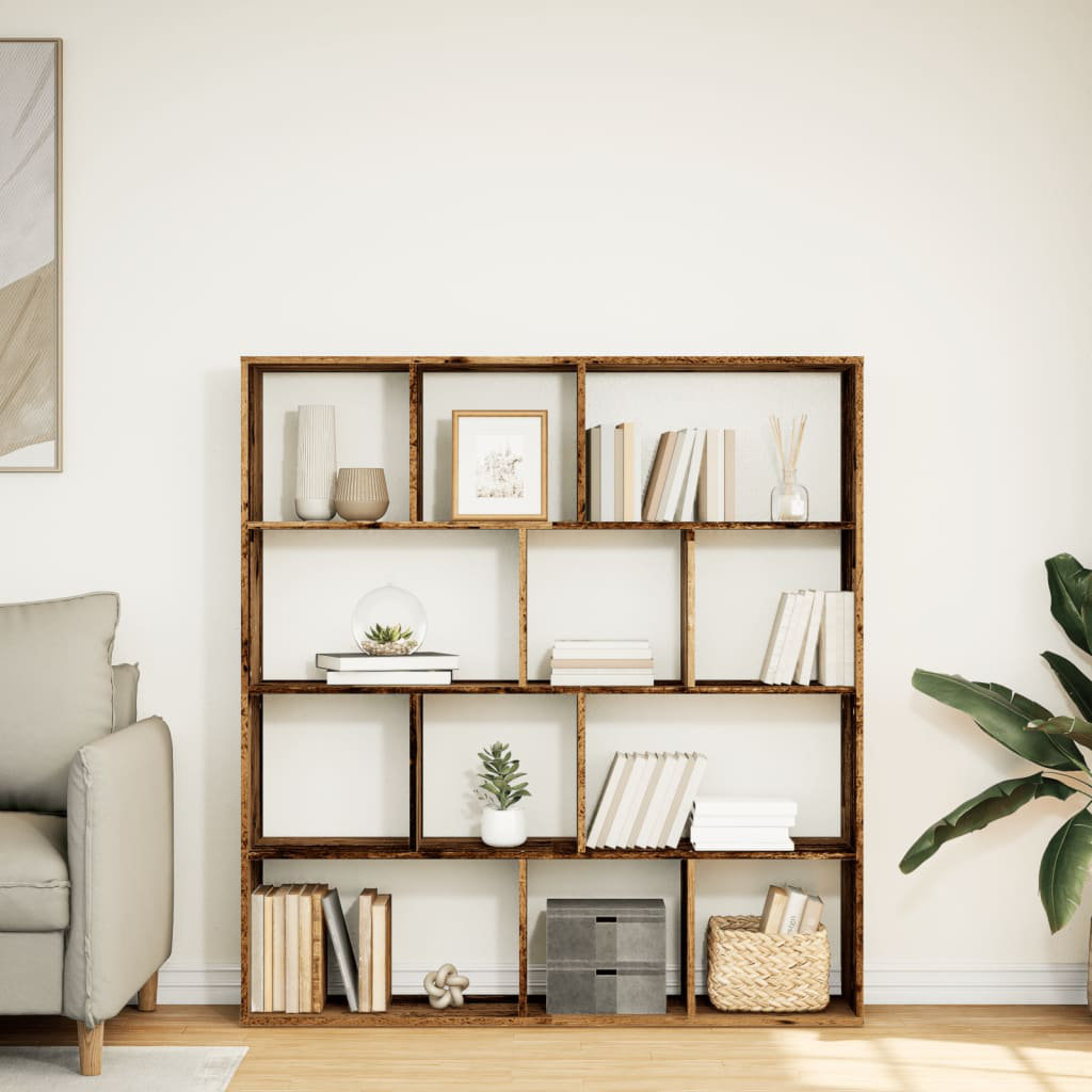 Atyana 141.5cm H x 132cm W Book Cabinet Bookcase