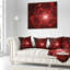 Coussin décoratif floral à fleurs fractales-30611770-30611774