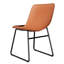 Chaise rembourrée en similicuir Ipke-1486414074
