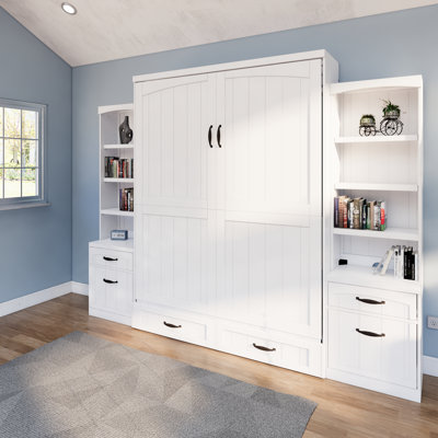 Junxi Solid Wood Murphy Bed