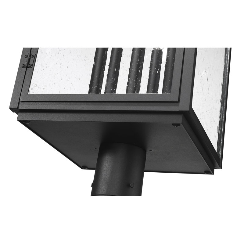Stephan Sand Black 5 Light Outdoor Post Mounted Fixture