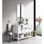 Miroir de salle de bain mural à DEL 40 po x 24 po - Brouillard, à intensité variable, 3 couleurs, fonction de mémoire pour les options de couleur de meuble-lavabo, fonction