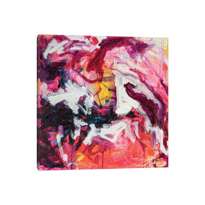 Compelling Communication by Julia Badow - Wrapped Canvas Painting