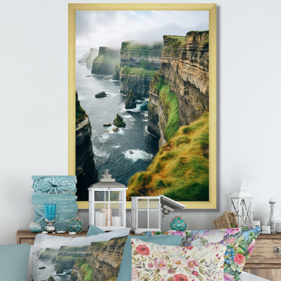 Ireland Cliffs Of Moher I - Nautical & Beach Canvas Print