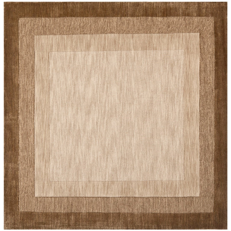 Impressions Hand Loomed Wool Rug, Square 6'