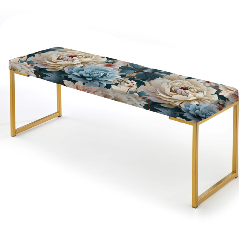 Banc rembourré or, Musser