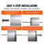 0.76" Stainless Steel Stair Rod