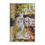 Tapis beige bonhomme de neige-1993653470
