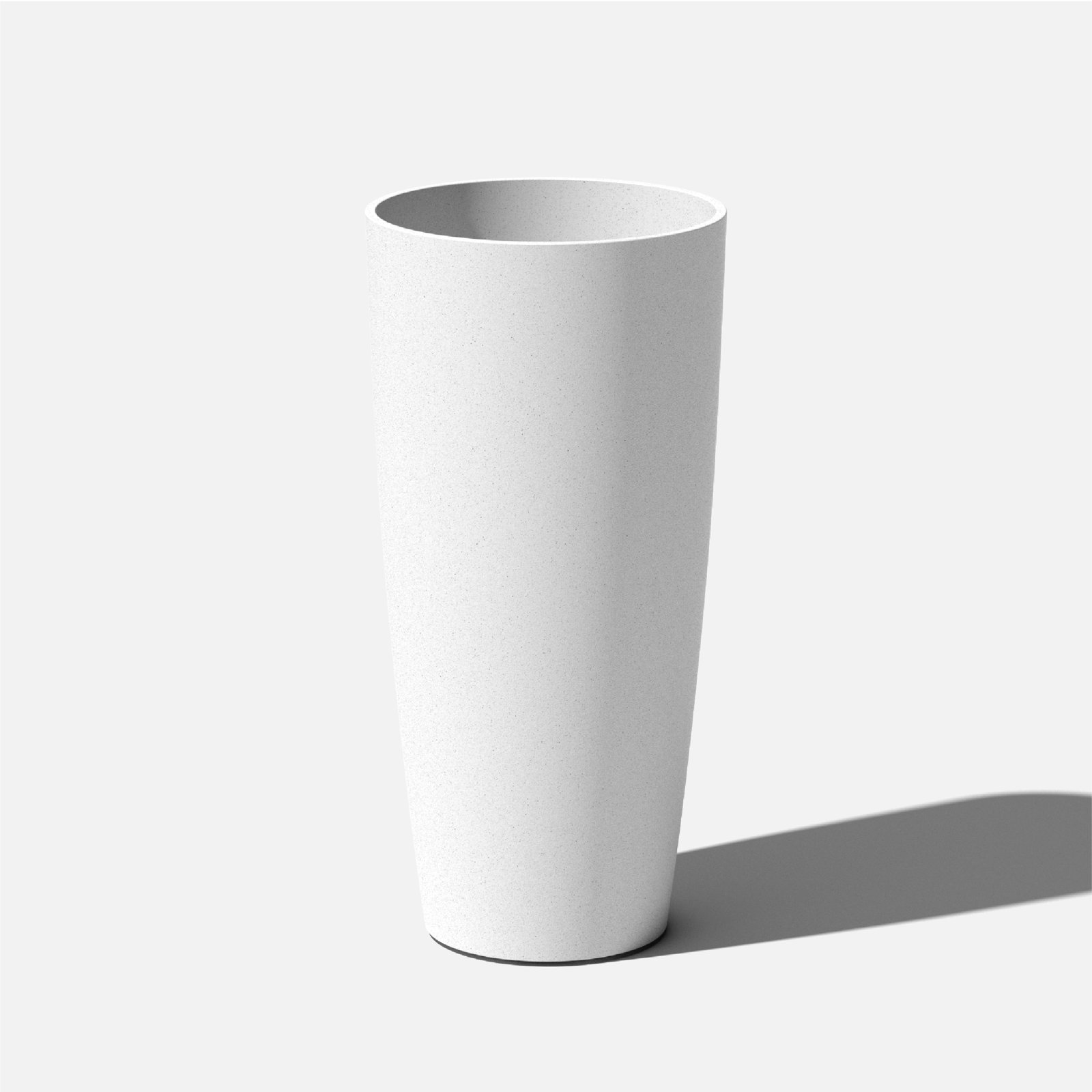 14" Pot Planter, 1, White