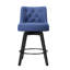Tabouret de comptoir pivotant rembourré Arleine-93363829-92729594